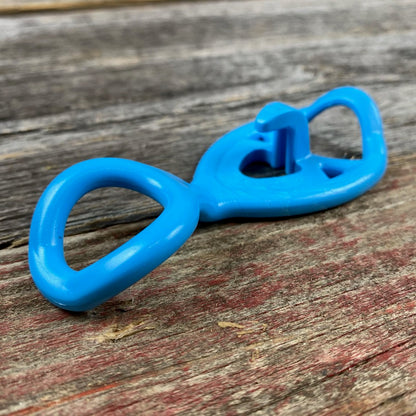 Cordes et Galop - natural horsemanship - horse ground work - equine businesses - horsemanship - horse - horses - red - Hookilpenn bleu - Hookilpenn blue - Attache de sécurité