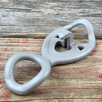 Cordes et Galop - natural horsemanship - horse ground work - equine businesses - horsemanship - horse - horses - red - Hookilpenn gris - Hookilpenn grey - Attache de sécurité